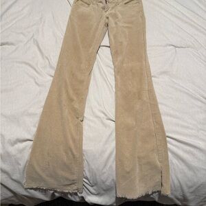 PacSun Tan Flared Pants